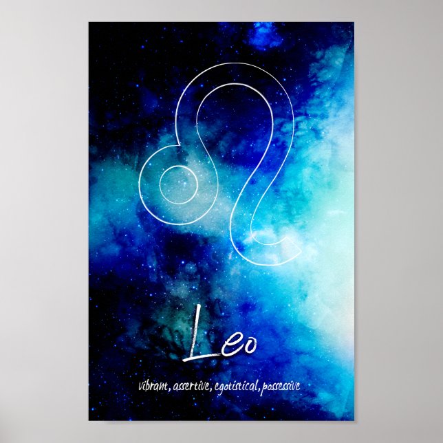Zodiac : Leo Traits Poster (Front)