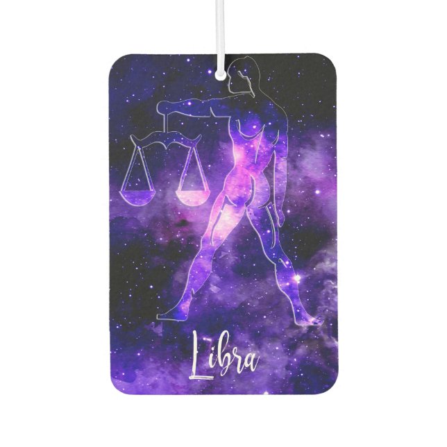 Zodiac : Libra Air Freshener (Front)