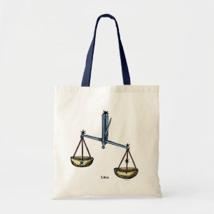 Zodiac: Libra In Colour Tote Bag