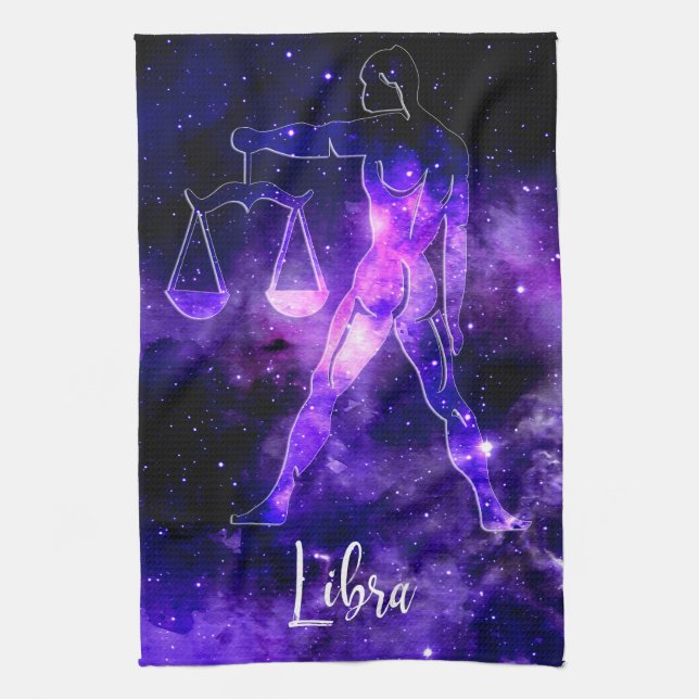 Zodiac : Libra Kitchen Towel (Vertical)