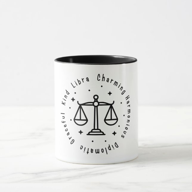 Zodiac Libra Mug (Centre)