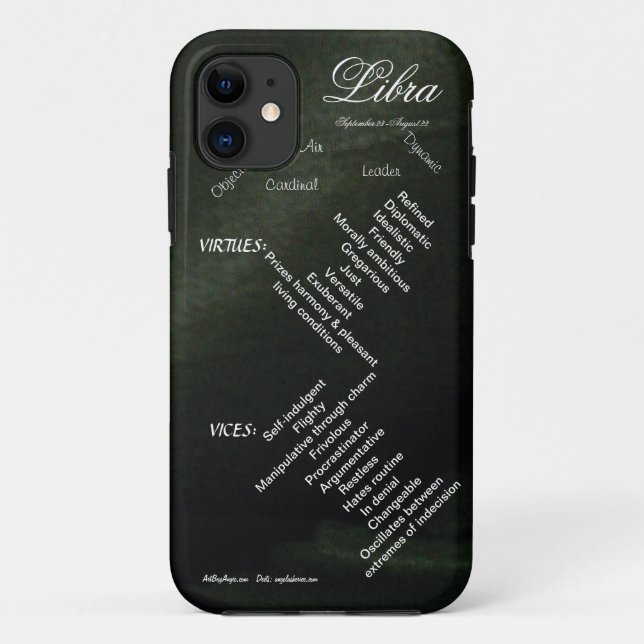 Zodiac Line™ (LIBRA) Case-Mate iPhone Case (Back)
