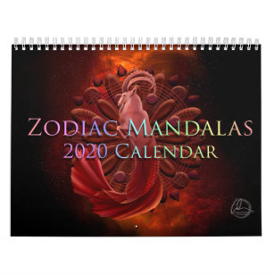 Zodiac Mandala Calendar