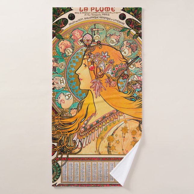 Zodiac, Mucha (Serviette de bain)