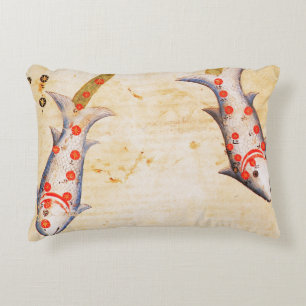 Zodiac: Pisces, C1350 Decorative Pillow