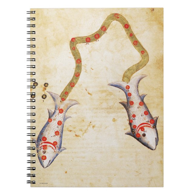Zodiac: Pisces, C1350 Notebook (Front)