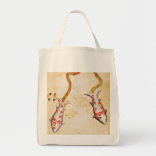 Zodiac: Pisces, C1350 Tote Bag