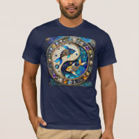 Zodiac - Pisces Fish Yin and Yang