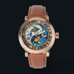 Zodiac - Pisces Fish Yin and Yang Watch<br><div class="desc">You are viewing The Lee Hiller Photography Art and Designs Collection of Home and Office Decor,  Apparel,  Gifts and Collectibles. The Designs include Lee Hiller Photography and Mixed Media Digital Art Collection http://LeeHiller.com</div>