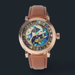 Zodiac - Pisces Fish Yin and Yang Watch<br><div class="desc">You are viewing The Lee Hiller Photography Art and Designs Collection of Home and Office Decor,  Apparel,  Gifts and Collectibles. The Designs include Lee Hiller Photography and Mixed Media Digital Art Collection http://LeeHiller.com</div>