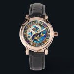 Zodiac - Pisces Fish Yin and Yang Watch<br><div class="desc">You are viewing The Lee Hiller Photography Art and Designs Collection of Home and Office Decor,  Apparel,  Gifts and Collectibles. The Designs include Lee Hiller Photography and Mixed Media Digital Art Collection http://LeeHiller.com</div>