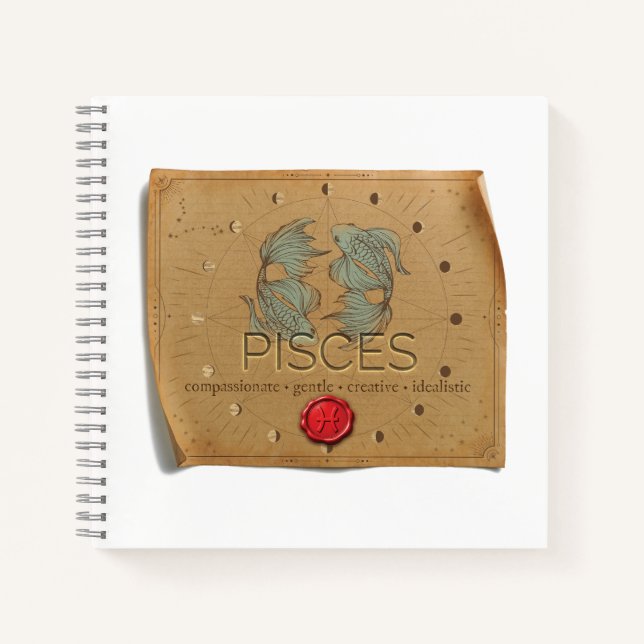 Zodiac - Pisces - Journal (Front)