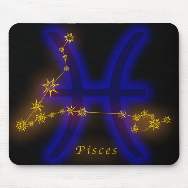 Zodiac - Pisces Mouse Pad (Front)
