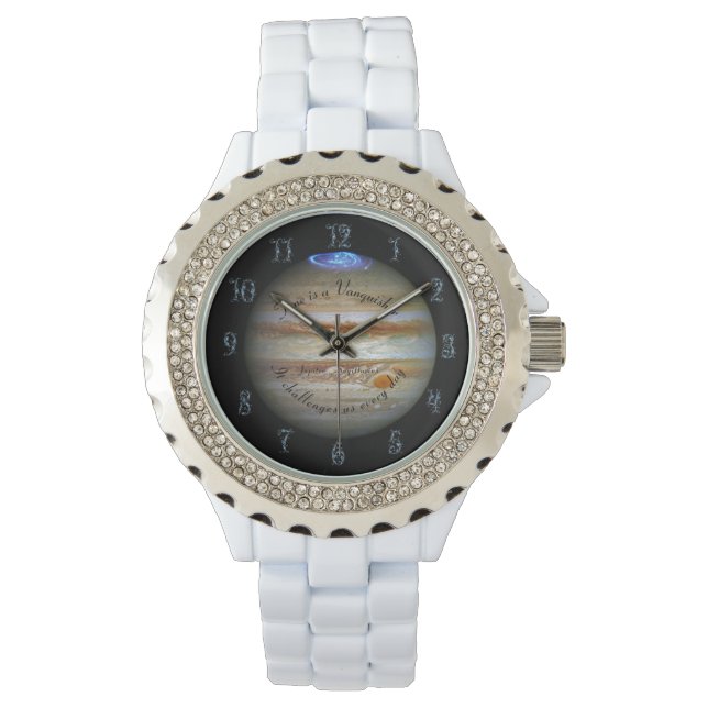 Zodiac Planet Jupiter Astronomy Sagittarius Cosmic Watch (Front)