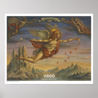 Zodiac Poster - Virgo