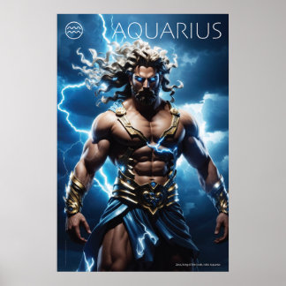 Zodiac Power: Aquarius Poster