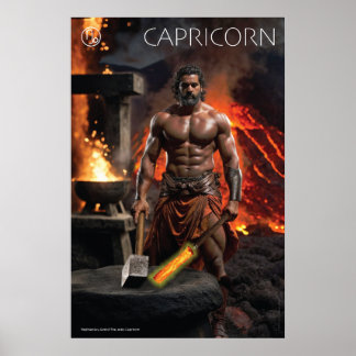 Zodiac Power: Capricorn Poster