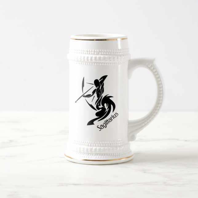 Zodiac Sagittarius Beer Stein (Right)