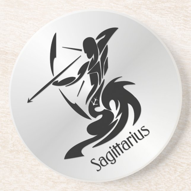 Zodiac Sagittarius Coaster (Front)