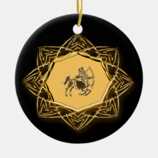 Zodiac Sagittarius - Customize it! Ceramic Ornament