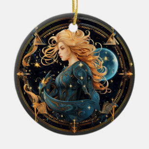 Zodiac Sagittarius Personalized Christmas Ornament