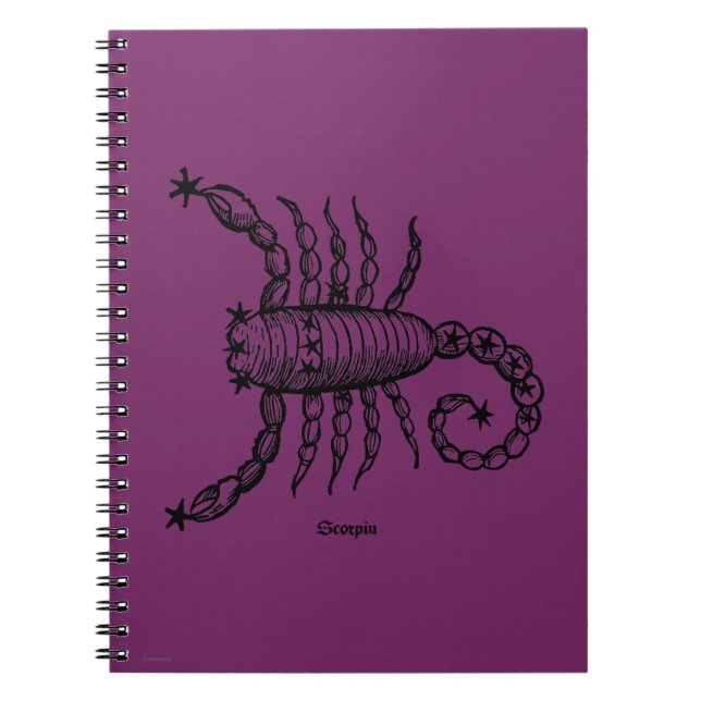 Zodiac: Scorpio, 1482 Notebook (Front)