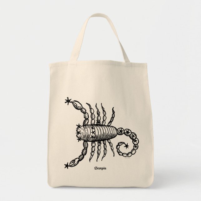 Zodiac: Scorpio, 1482 Tote Bag (Front)
