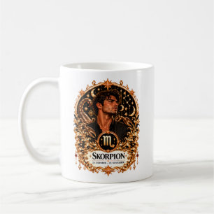 Zodiac Scorpio - Gold Edition Men's Mug