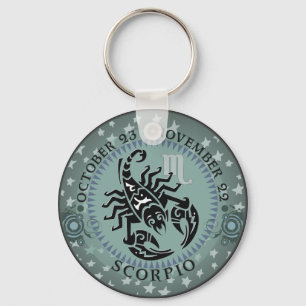 Zodiac Scorpio Keychain