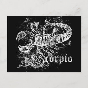 Zodiac Scorpio Postcard