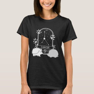 Zodiac Sign and Matching Pets. Cancer - Hedgehog.b T-Shirt