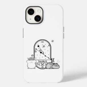 Zodiac Sign and Matching Pets. Taurus - Hamster.w Case-Mate iPhone 14 Case