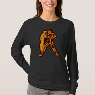 Zodiac Sign Aquarius Fire For Astrology T-Shirt