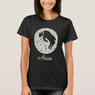 Zodiac Sign Aries Birthday Graphic for Men and Wom T-Shirt