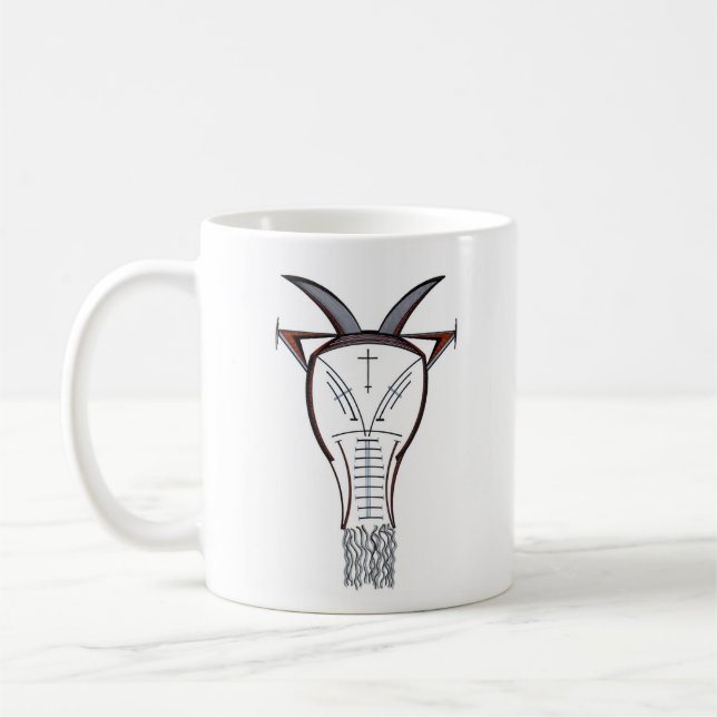 Zodiac Sign Capricorn Coffee Mug (Left)