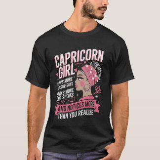Zodiac Sign Capricorn Sign Constellation Birthday  T-Shirt