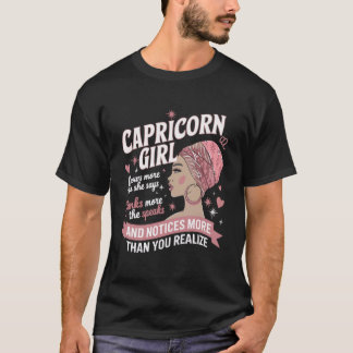 Zodiac Sign Capricorn Sign Constellation Birthday  T-Shirt