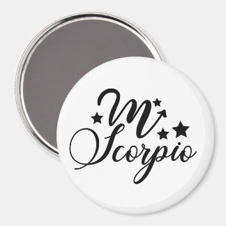 Zodiac Sign For Scorpio Magnet