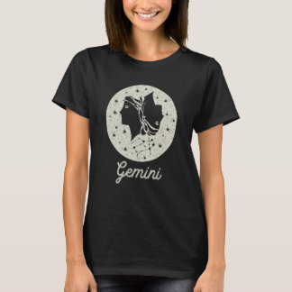 Zodiac Sign Gemini Birthday Graphic for Men and Wo T-Shirt