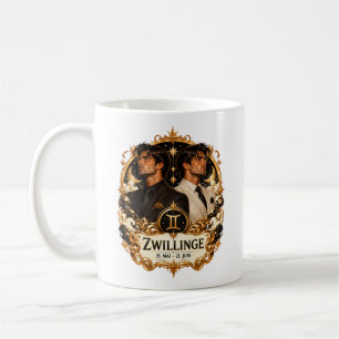 Zodiac Sign Gemini - Gold Edition/Here Cup