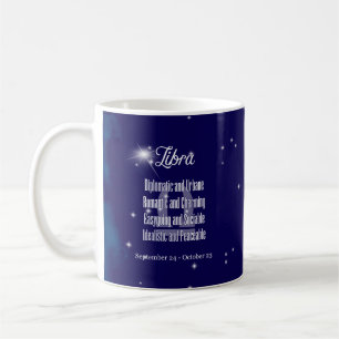Zodiac Sign Libra Constellation Coffee Mug