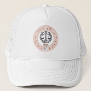 Zodiac Sign Libra Trucker Hat