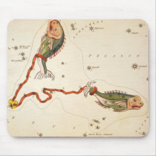 "Zodiac Sign: Pisces" mousepad
