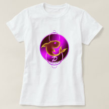 Zodiac Sign Purple Pisces Design