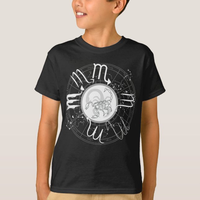 Zodiac Sign Scorpio.b T-Shirt (Front)