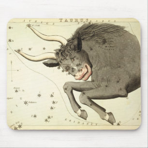 Zodiac Sign: Taurus mousepad