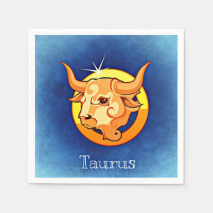 Zodiac_Sign_Taurus Napkin
