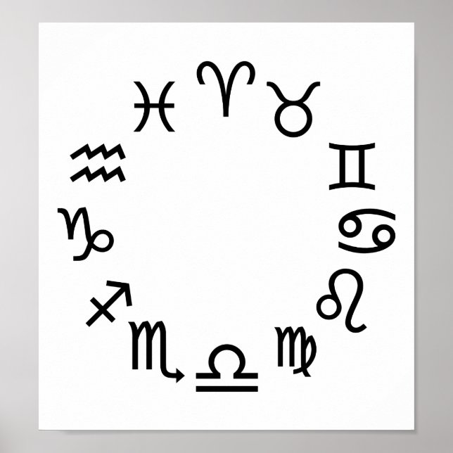 Zodiac signs (Front)