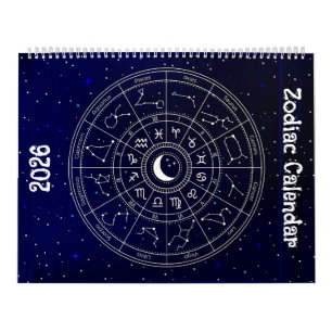 Zodiac Signs Calendar