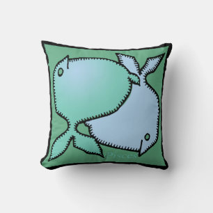 Zodiac Signs Pisces Birthday Pillow